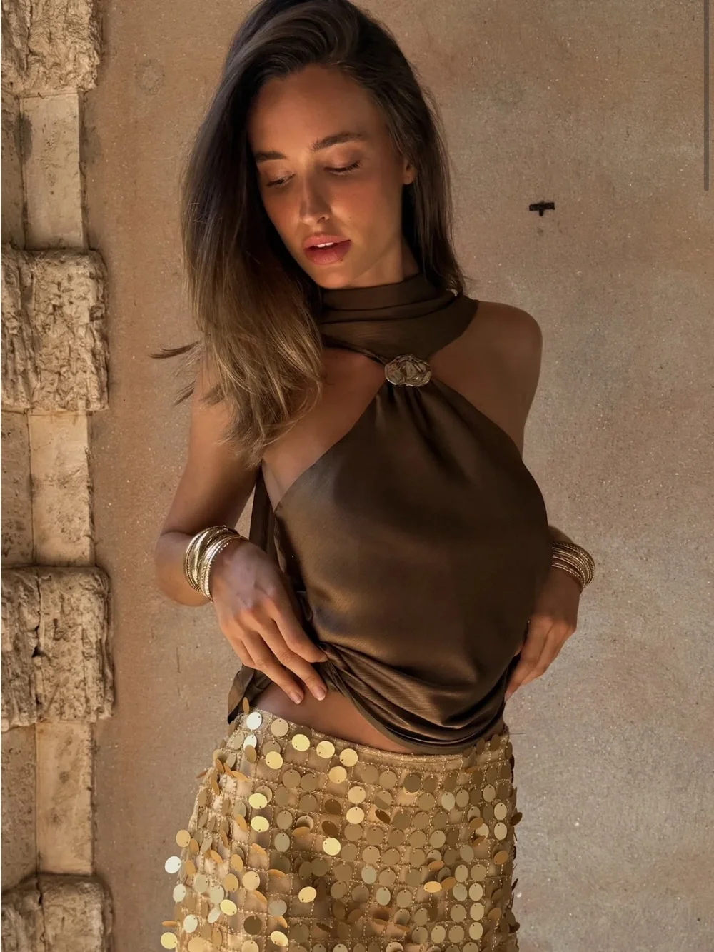 12th tribe: Top and skirt set - Picture 1 of 3